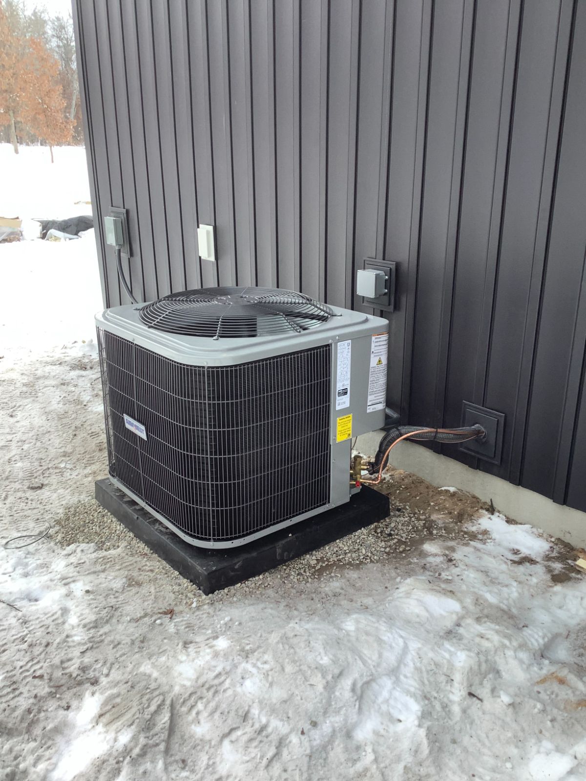 New Airquest air conditioner installed at a home