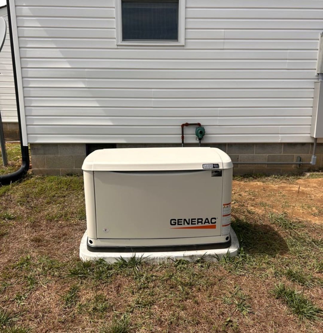Generac generator installed at a home